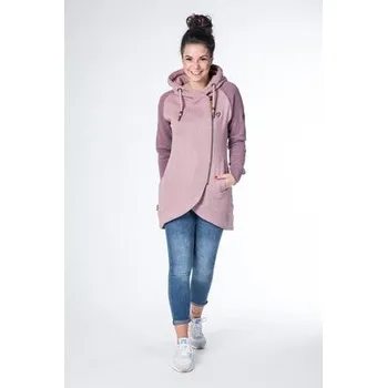 Dámská mikina Mikina Alife and Kickin MARY C Wine velikost XS