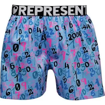 Trenýrky Spodní prádlo Represent EXCLUSIVE MIKE NUMBERS Blue velikost XXL