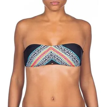 Dámské plavky Plavky Rip Curl GYPSY QUEEN BANDEAU Black velikost S