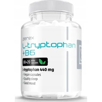 Aminokyselina Zerex L-tryptophan + B6, cps. 100