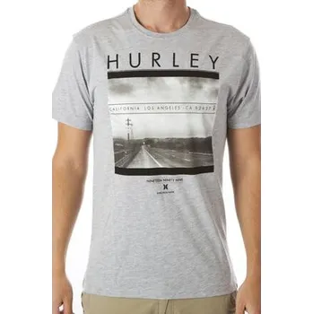 Tričko Hurley HIGHWAY Heather Grey velikost XL