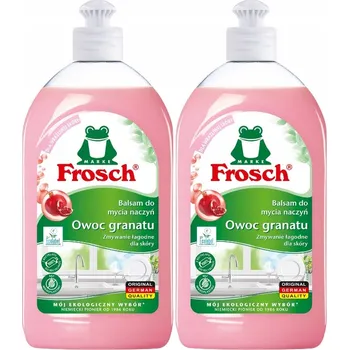 Mycí prostředek Frosch Balzám na nádobí s vůní granátového jablka 2x500ml