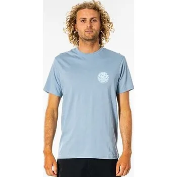 Pánské tričko Tričko Rip Curl WETSUIT ICON TEE Blue Gum velikost XXL