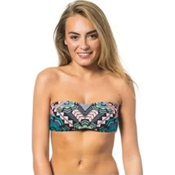 Dámské plavky Plavky Rip Curl FIESTA BANDEAU Black velikost S