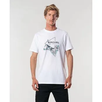 Tričko Rip Curl FILTER PARTY TEE Optical White velikost XL