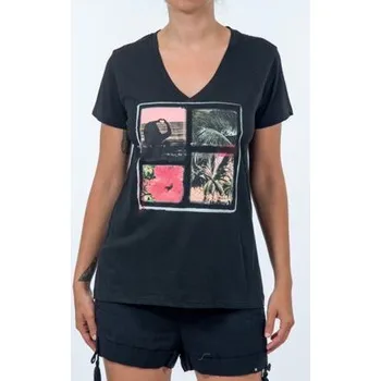 Pánské tričko Tričko Hurley CARISSA MOORE PERFECT V Black velikost S