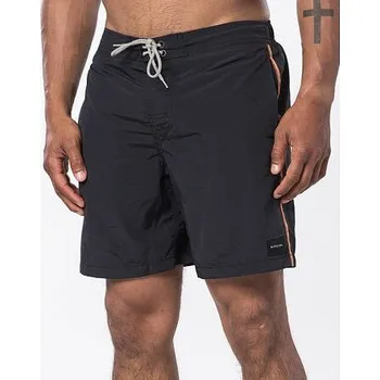 Dámské plavky Plavky Rip Curl SEMI-ELASTICATED DAWN 17'' Black velikost L