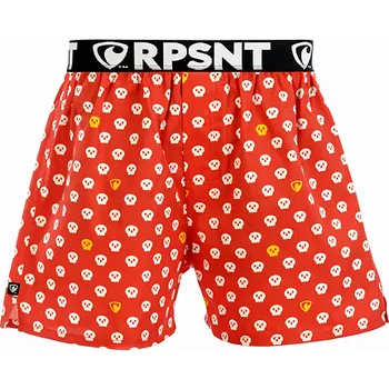 Pánské spodní prádlo Spodní prádlo Represent EXCLUSIVE MIKE POLKA DOTSKULLS Red velikost L
