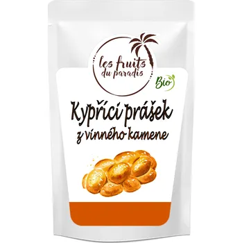 Sušená potravina Kypřící prášek z vinného kamene BIO 500 g LES FRUITS DU PARADIS