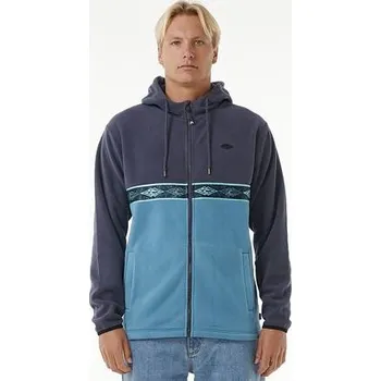 Pánská móda Mikina Rip Curl SPLIT PEAK ZIP THRU HOOD Purple Night velikost S