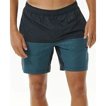 Pánské kraťasy šortky Rip Curl VAPORCOOL PIVOT VOLLEY Black/Blue velikost M