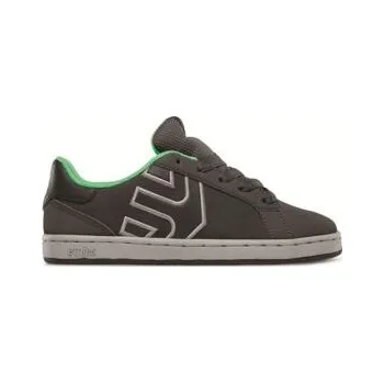 Chlapecké tenisky Boty Etnies KIDS FADER LS Grey/Green velikost 37.5