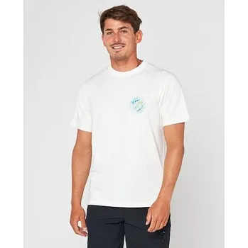 Pánské tričko Tričko Rip Curl RIPCURL X BA BAPT WETTY TEE Bone velikost XXL