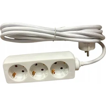 Napájecí kabel Kopp Prodlužovací Kabel 3m, 3 zásuvky SCHUKO, 16 A, 3x1,5 mm²