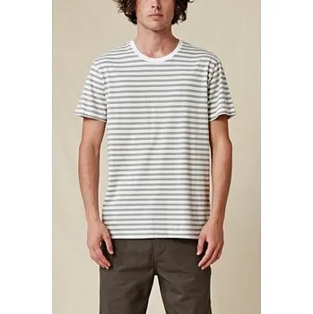 Pánské tričko Tričko Globe HORIZON STRIPED TEE White velikost M