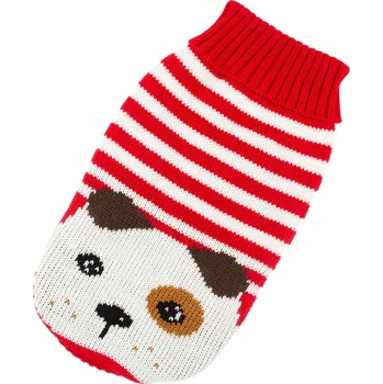 Obleček pro psa Oblečení pro psa kočku na zimu S 27 cm teplý svetr GOLF vesta SVETR