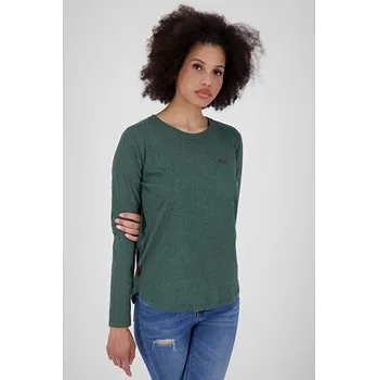 Pánské tričko Tričko Alife and Kickin LEAAK A Dark Forest Melange velikost XXL