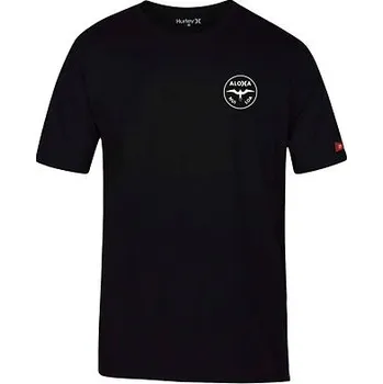 Tričko Hurley JJF PREMIUM ALOHA TEE Black velikost L