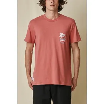 Pánské tričko Tričko Globe BOOTLEG DREAMS SS TEE Red Smoke velikost M