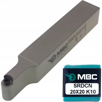Pracovní nůž Nůž soustružnický SRDCN 2020 K10 MBC, destička RCMT 10T3