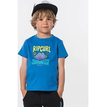 Chlapecké tričko Tričko Rip Curl JAWS SS TEE GROMS Blue Star velikost 2