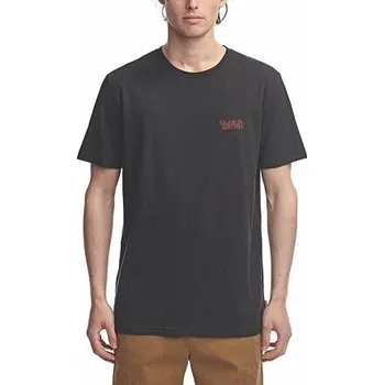 Pánské oblečení Tričko Globe NATURE WALK TEE Washed Black velikost XL