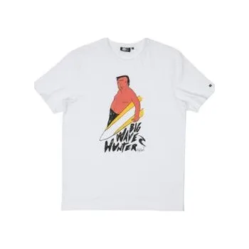 Pánské tričko Tričko Rip Curl BIG WAVE HUNTER TEE Optical White velikost XXL