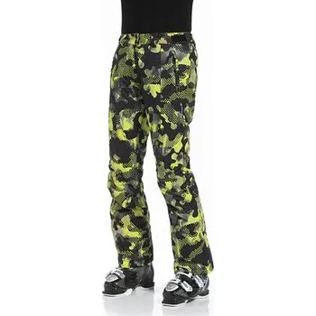 Dámské kalhoty Kalhoty Rehall ABBEY Popart Camo Lime velikost S