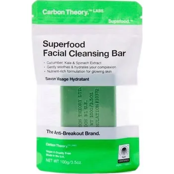 Koupelová kosmetika Mýdlo na obličej Carbon Theory