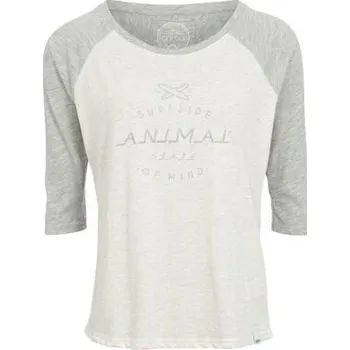 Pánská móda Tričko Animal SURFSIDE Grey Marl velikost 14