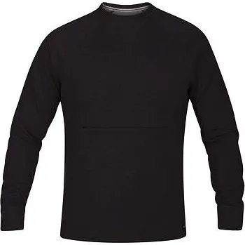 Pánská mikina Mikina Hurley DRI-FIT OFFSHORE CREW Black Heather velikost M