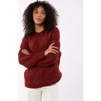Dámský svetr Svetr Rip Curl LANCIANO SWEATER Dark Red velikost S