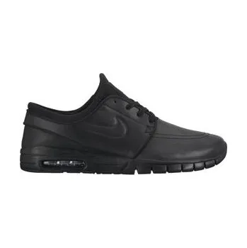 Pánská móda Boty Nike SB STEFAN JANOSKI MAX LEATHER Black/Black-Mtlc Pew velikost 42.5