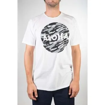 Pánská móda Tričko Hurley JOHN JOHN ALOHA KRUSH White velikost L
