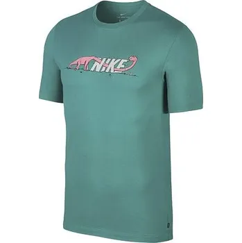 Pánská móda Tričko Nike SB TEE Neptune Green velikost L