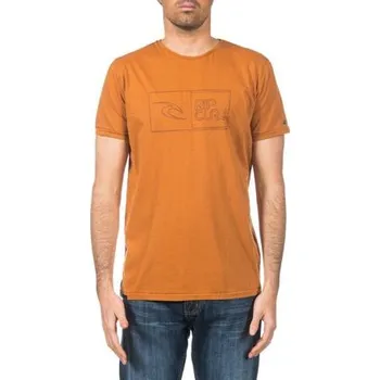 Pánská móda Tričko Rip Curl RIPAWATU HANDRAW S/S TEE Glazed Ginger velikost L