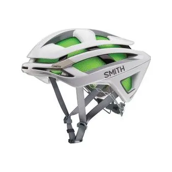 Cyklistická přilba Cyklistická helma Smith OVERTAKE White velikost S