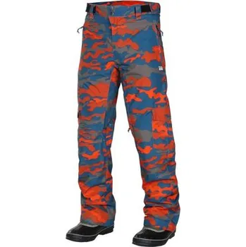 Pánské kalhoty Kalhoty Rehall RIDER-R AOP camo legion blue velikost L