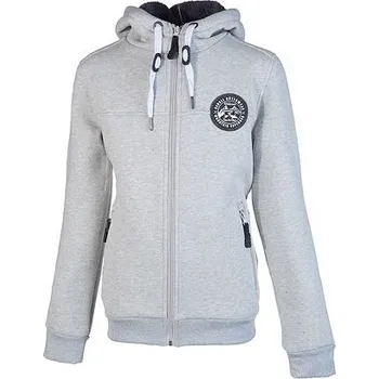 Chlapecká bunda Bunda Rehall OLLY JR. Grey Melange Teddy velikost 152