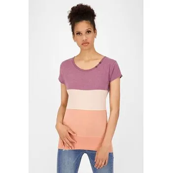 Tričko Alife and Kickin CORIAK A Mahagonium Melange velikost L