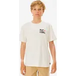 Tričko Rip Curl SWC ORGANIC MATTERS TEE -BOY Bone velikost 12