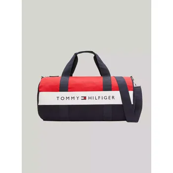 Kabelka Tommy Hilfiger Colorblock modrá