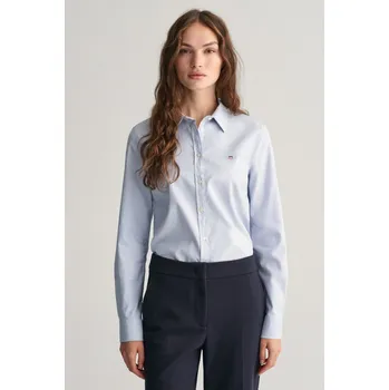 Dámská košile KOŠILE GANT SLIM STRETCH OXFORD SHIRT LIGHT BLUE