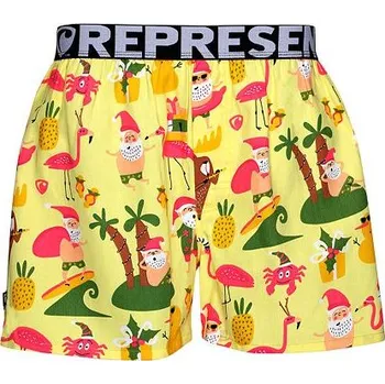 Pánské spodní prádlo Spodní prádlo Represent EXCLUSIVE MIKE HOLIDAY Yellow velikost XXL