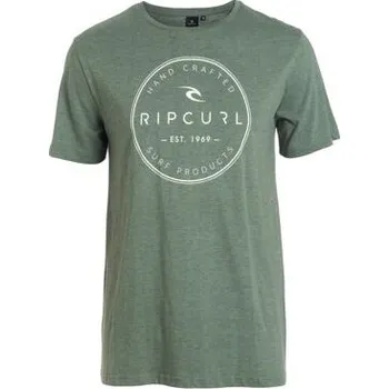 Tričko Rip Curl ZINC TEE Hedge Green Hea velikost S