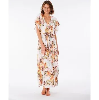 Dámské šaty šaty Rip Curl TALLOWS MAXI White velikost XS