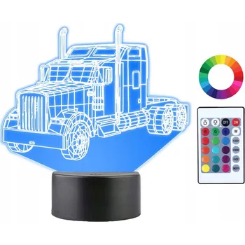 Lampička Plexido vícebarevná Noční lampa