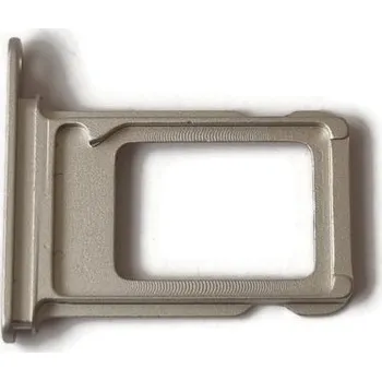 Pouzdro na mobilní telefon Šuplík, zásuvka, držák SIM karty pro Apple iPhone 14 | 14 Plus stříbrná