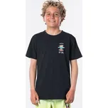 Tričko Rip Curl THE SEARCH SS TEE BOY Black velikost 10