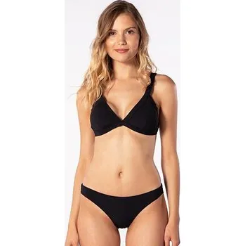 Dámské plavky Plavky Rip Curl MODERN RIB RECYCLED TRI Black velikost XS